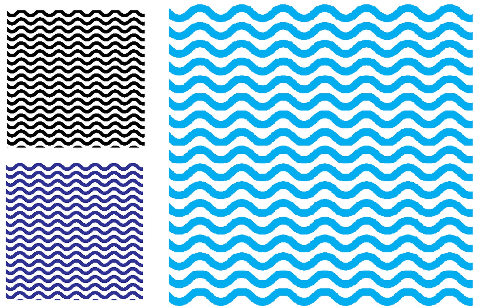 Digital Scrapbook Paper 12 Wavy Line 12x12 Card Making Etsy