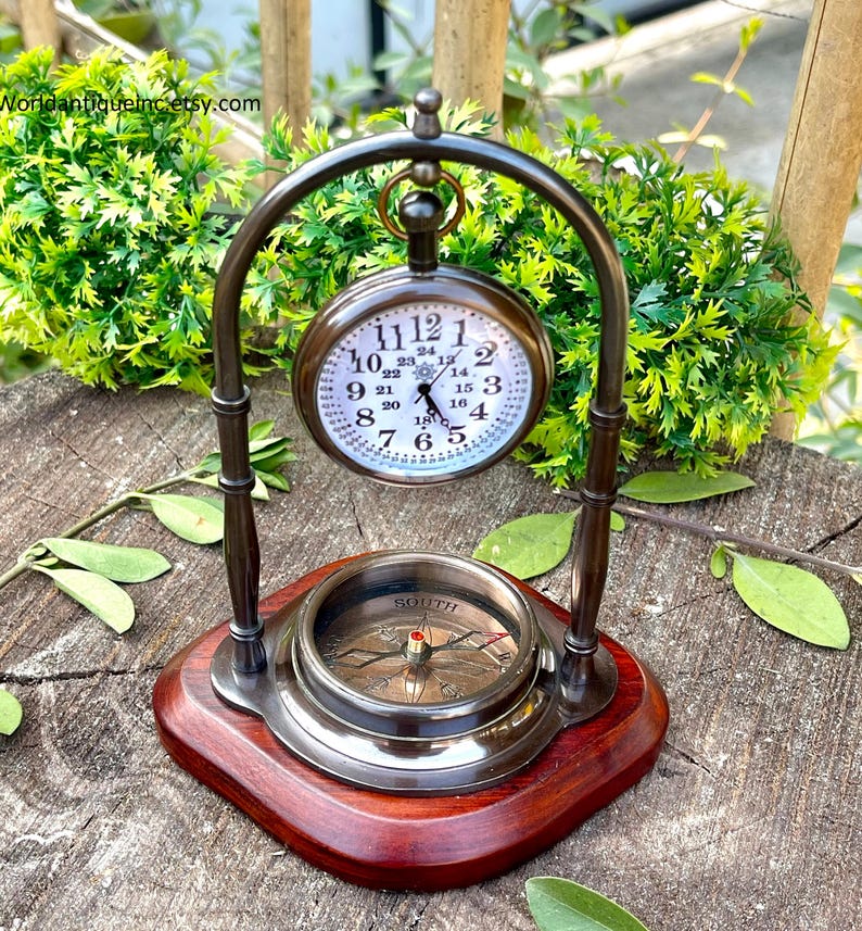 Retirement Plaque With Clock,Clock for Retired People,Retirement Alarm Clock,Husband Gift Clock Desk,Watch Clock Anniversary,Clock to Engrave,Personalized Clock for Desk,Male Retirement Gifts,Customizable