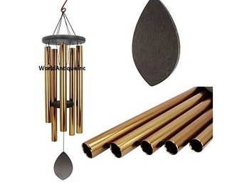 Wind Chimes for Outside Deep Tone, Memorial Bronze Wind Chimes Outdoor, Sympathy Wind Chimes Gifts for mom / Grandma, Balcony, Garden Décor