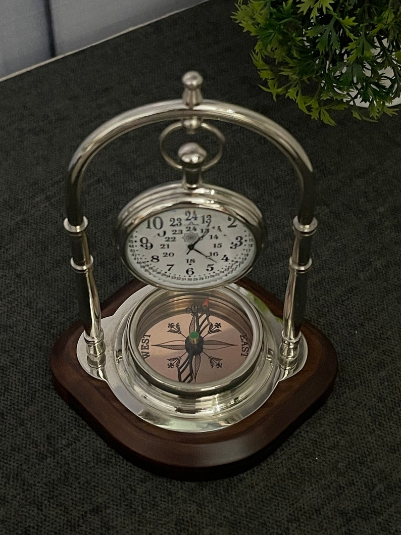 Engraved Clock for Retirement,Retirement Globe,Retirement Gift,Retirement Alarm Clock,Papa Retirement Gift,Husband Gift Clock Desk,Retirement Gift for the Traveler,Customizable Retirement Clock