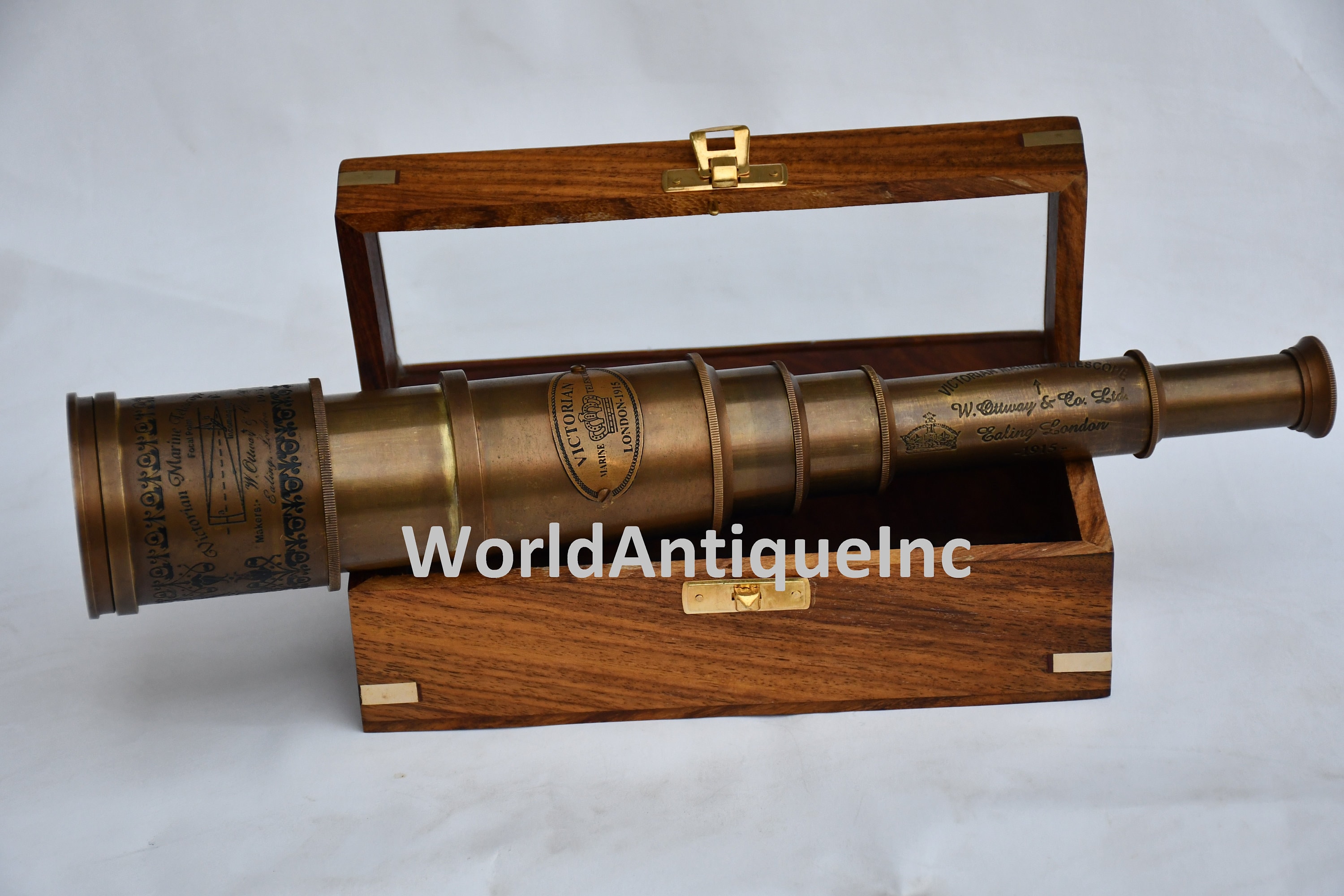 Telescope Pirate Telescope Vintage Antique Brass Telescope Etsy