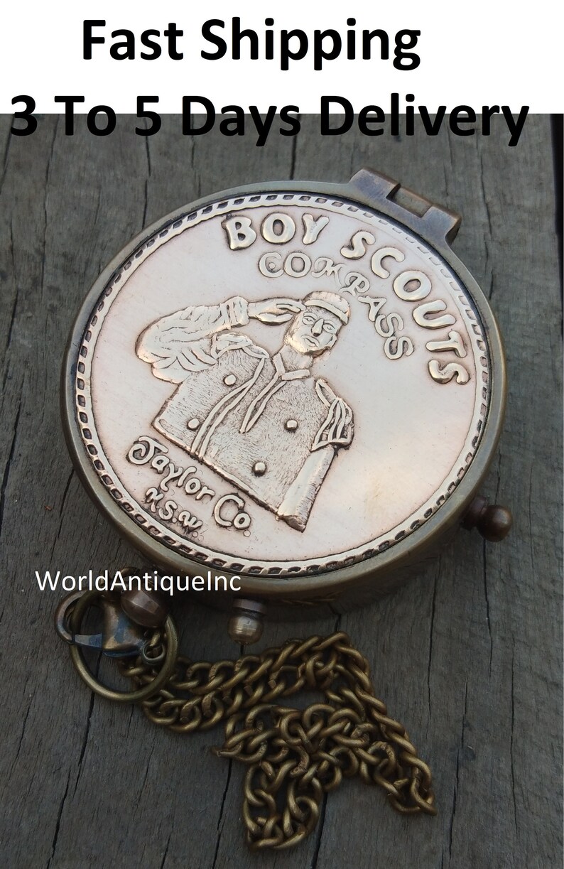 Boy Scout Gift Personalized Boy Scout Compass Cub Scout Etsy