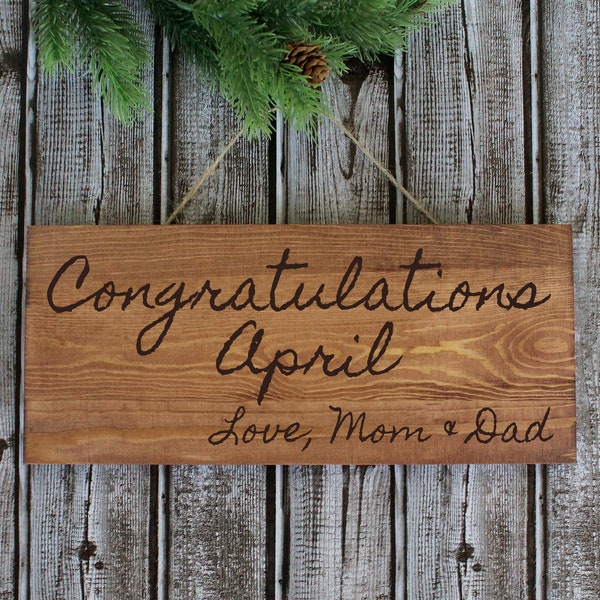 Custom Handwriting Sign; Woodburned Sign; Handwriting Memorial; Mother's Day Gift; Father's Day Gift; In Remembrance Gift