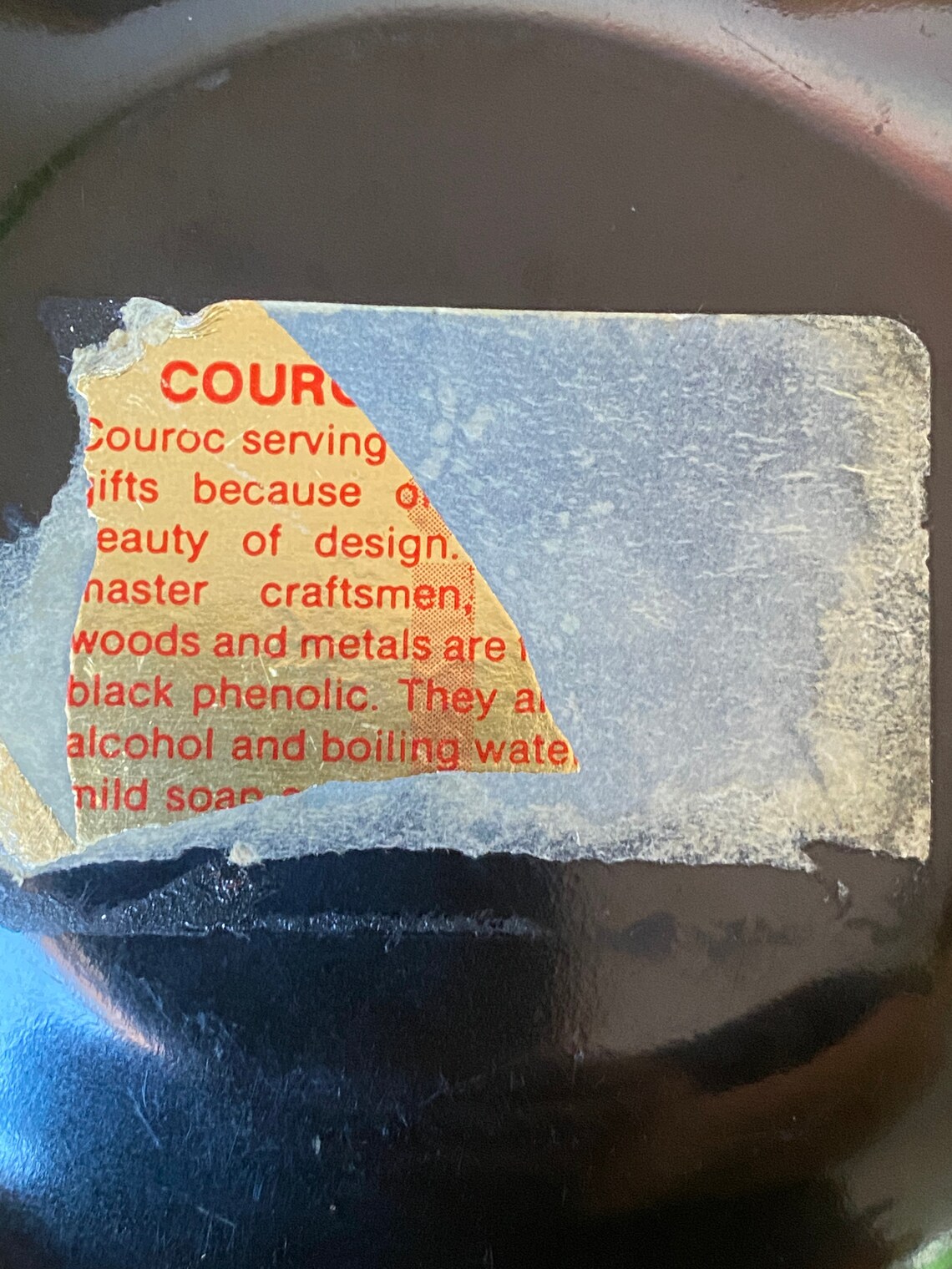 Vintage Pilz Couroc of Monterey Inlay Flache Schale Plastik | Etsy