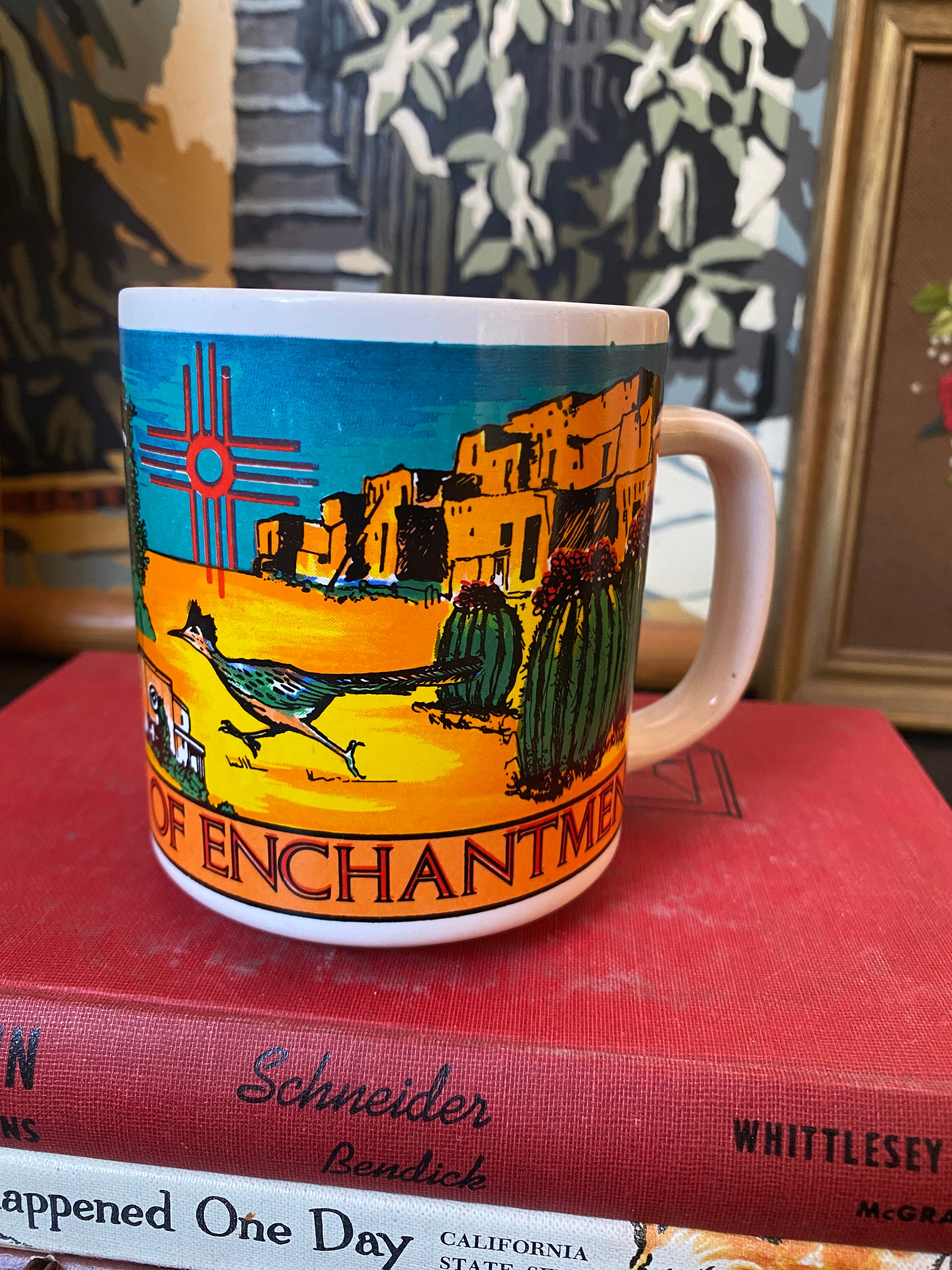 Vintage New Mexico State Mug Kitschy Retro Lover Souvenirs Etsy