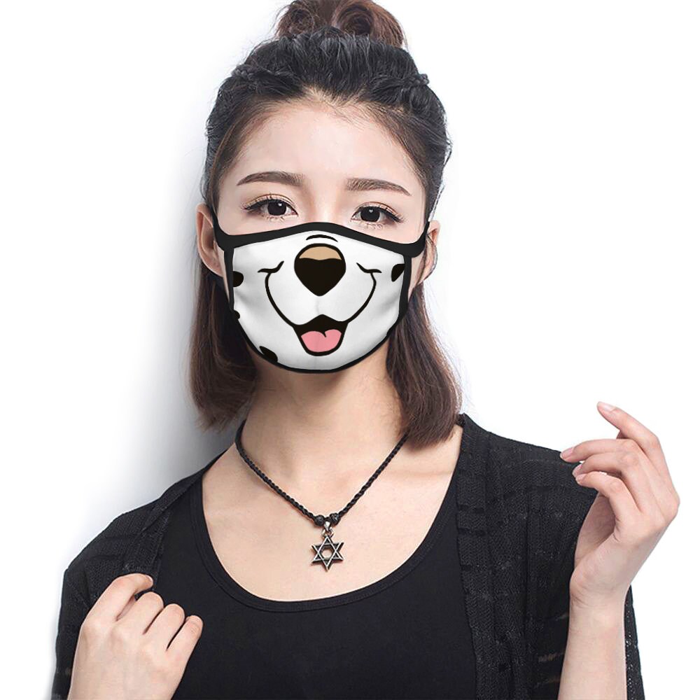 101 Dalmatians Funny Face Mask Disney Fashion Mask Reusable | Etsy