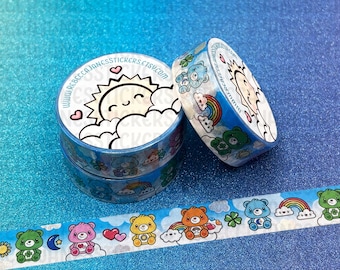 Cute Colorful Bears Washi Tape