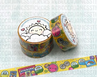 Cute Toy Vending Machines Washi Tape