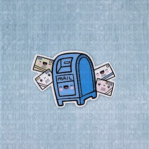Cute Mailbox Sticker Flakes