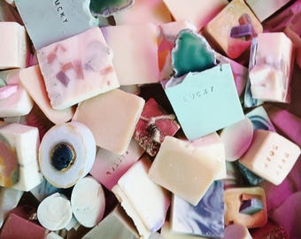 PLEASE READ CAREFULLY Soap by the Ounce, 12 oz for 9 Dollars, 75 cents per ounce! Dealer's Choice! Unlabeled!