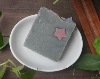 Sapone al sandalo con metodo a caldo, profumo intenso, 1 saponetta per confezione