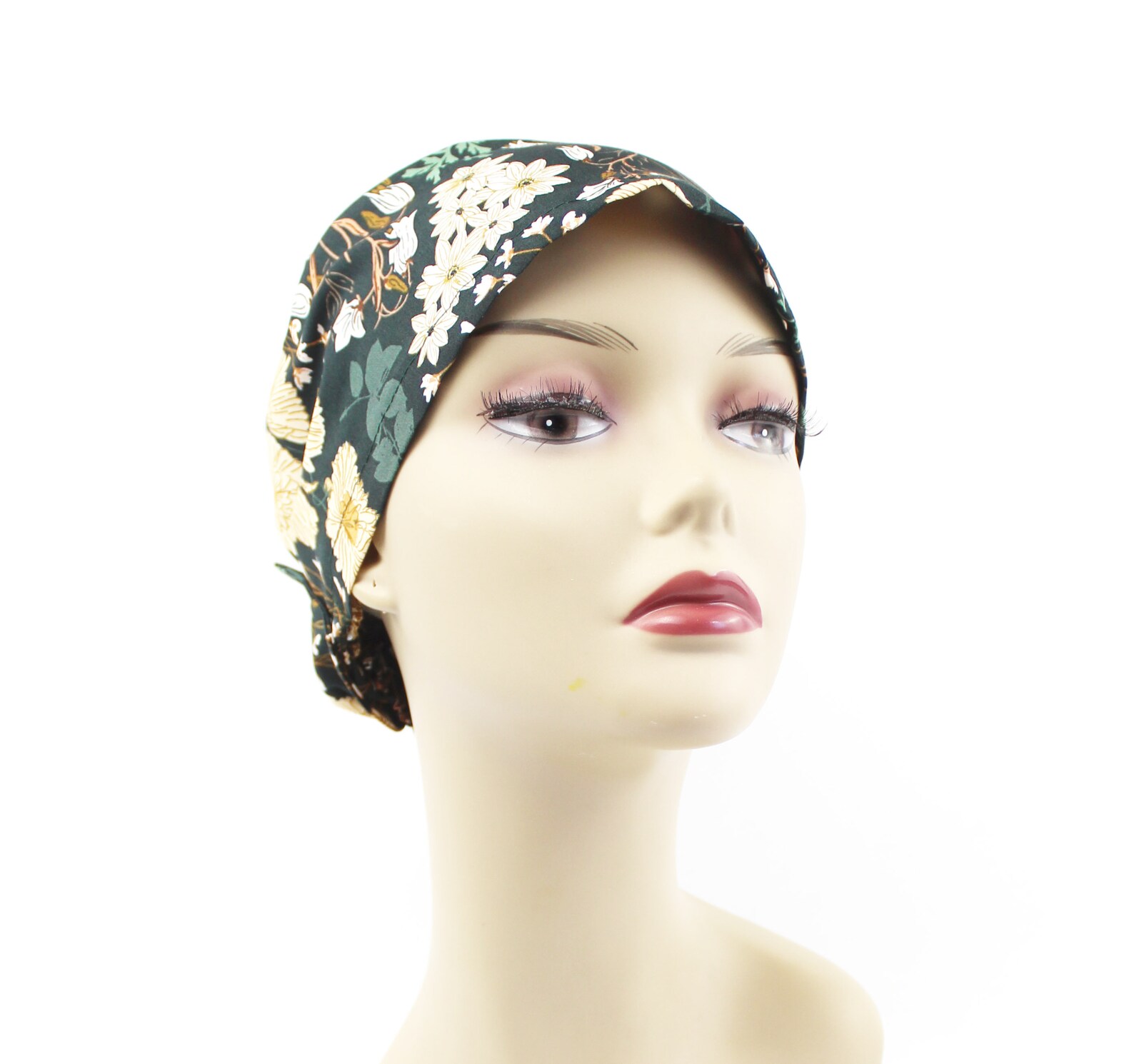 Hidden Meadow Floral Modern Hairwrap Women's Head Covering Etsy
