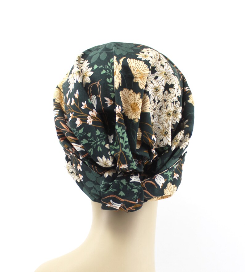 Hidden Meadow Floral Modern Hairwrap Women's Head Covering Etsy