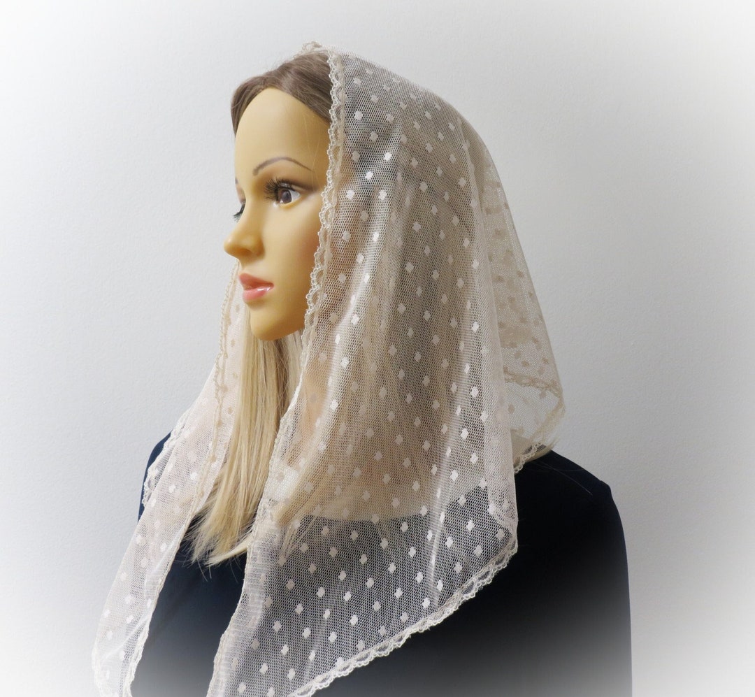 mantilla headpiece