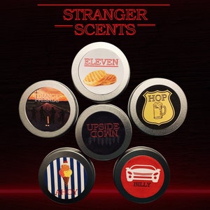 Strangers Things Candle - Etsy