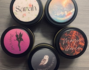 The Labyrinth Movie INSPIRED candle line - David Bowie, jim henson, fantasy movies, musicals