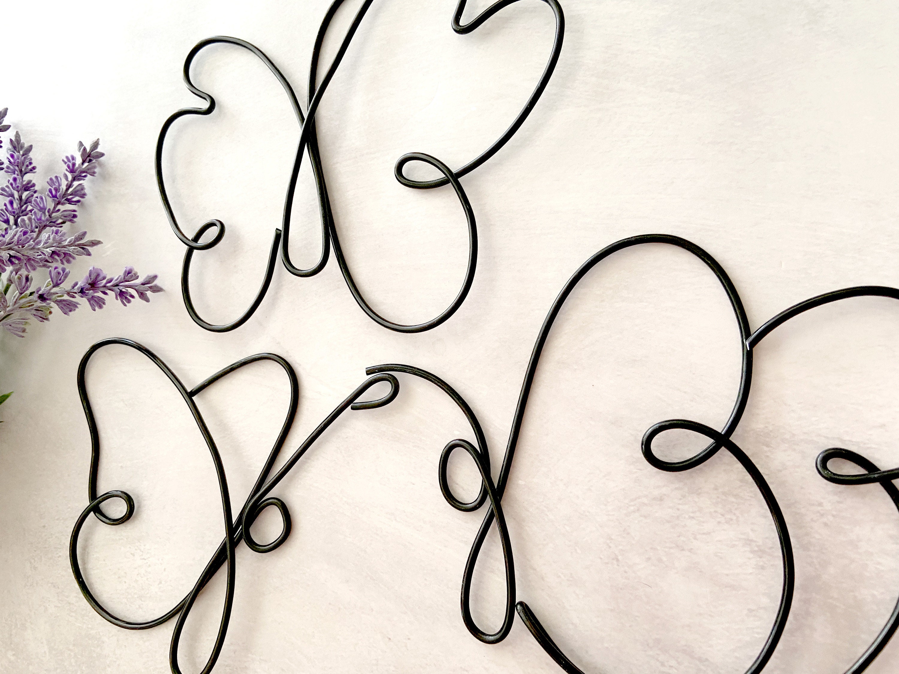 Wire Butterfly Wall Art Set: Boho Nursery, Kids Room Decor - Etsy