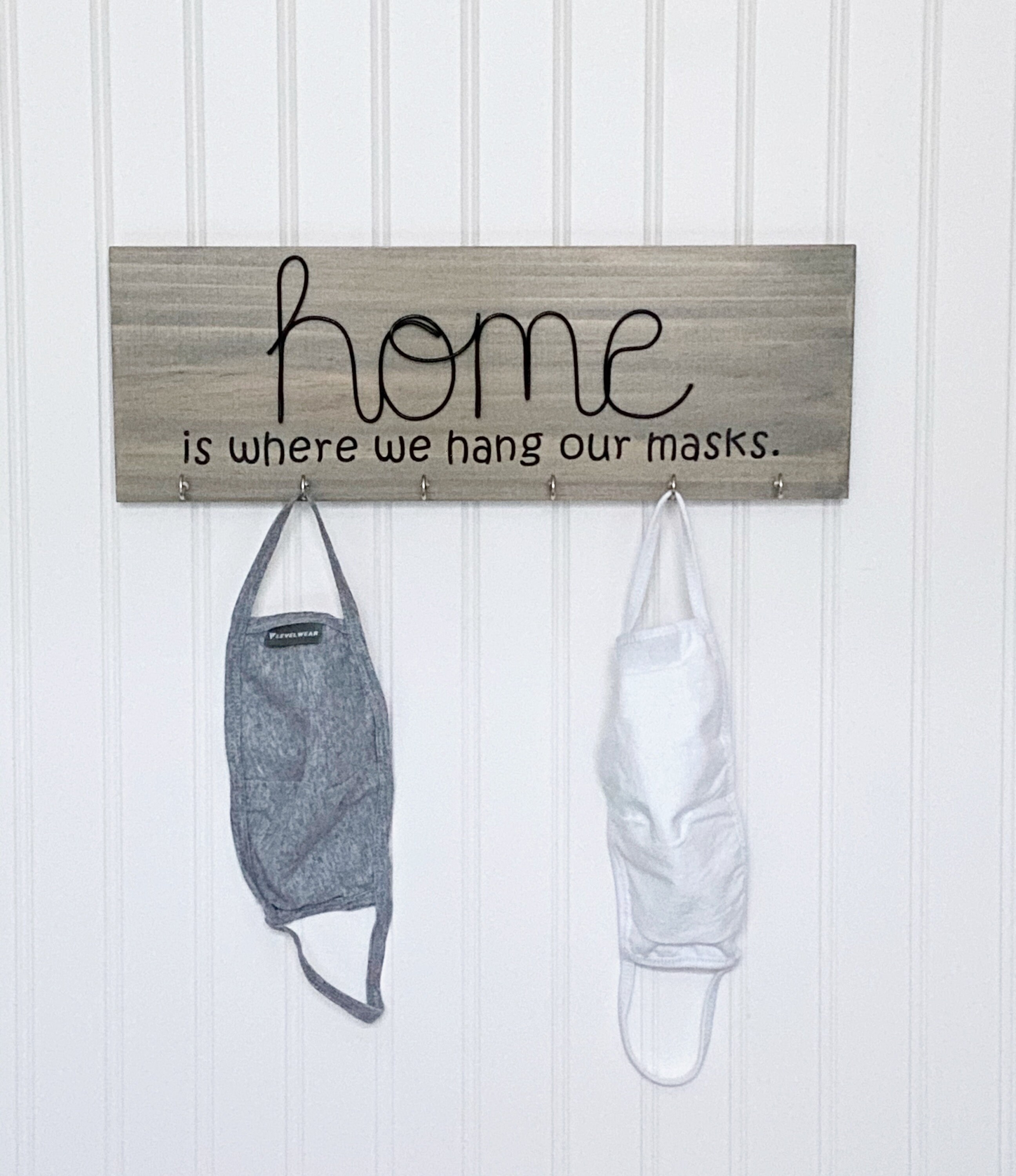 Face Mask Hanger For Wall Mask Storage For Home Face Mask Etsy