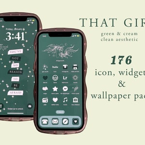 That Girl - zestaw ikon, tapet i widżetów na iPhone'a