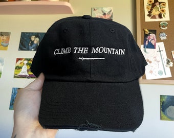 Climb The Mountain - Distressed Cap
