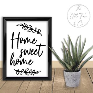 Home Sweet Home Wall Art