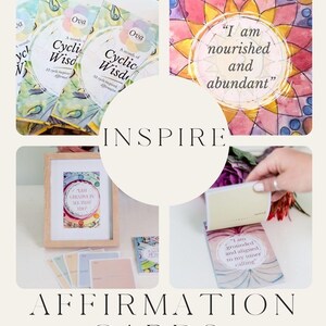 Cyclical Wisdom Affirmations- Downloadable PDF