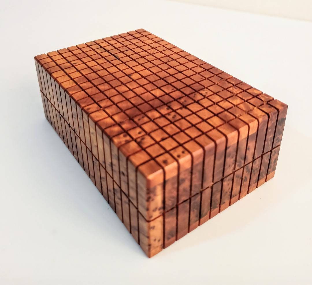 SECRET OPENING BOX Hidden Lock Box/ Puzzle Box/ Secret Lock Etsy