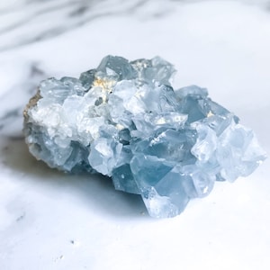 Raw Celestite Cluster