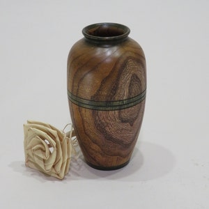 Wooden Vase handmade from Bodark- Thomas Helmick item #187
