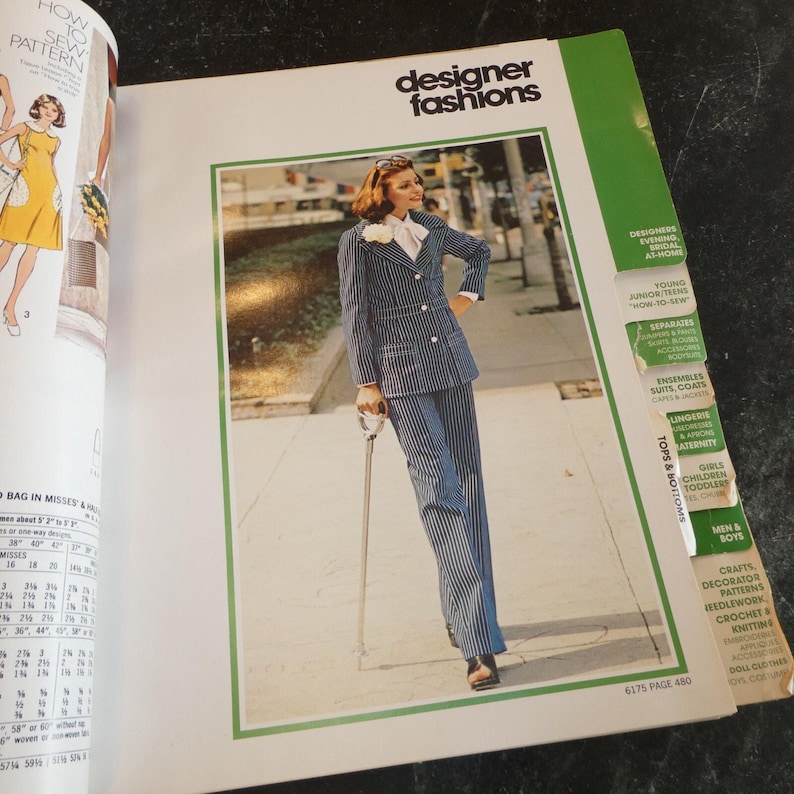Simplicity Patterns Catalog Large Store Counter Pattern Book March 1974 VTG image 7