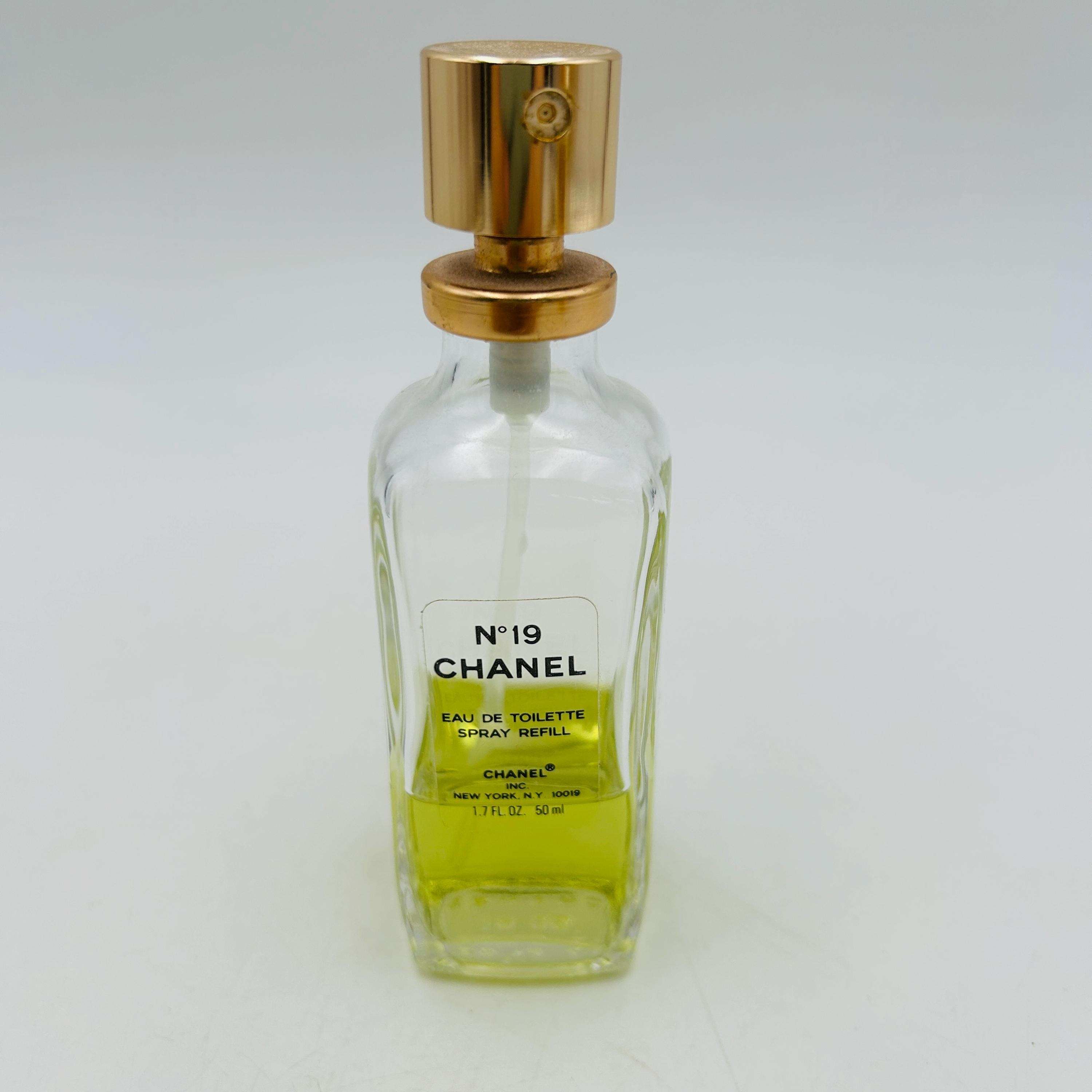 Chanel No 19 Spray Refill Eau De Toilette Fragrance 50ml 1.7 Fl Oz