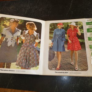 Simplicity Patterns Catalog Large Store Counter Pattern Book March 1974 VTG image 4