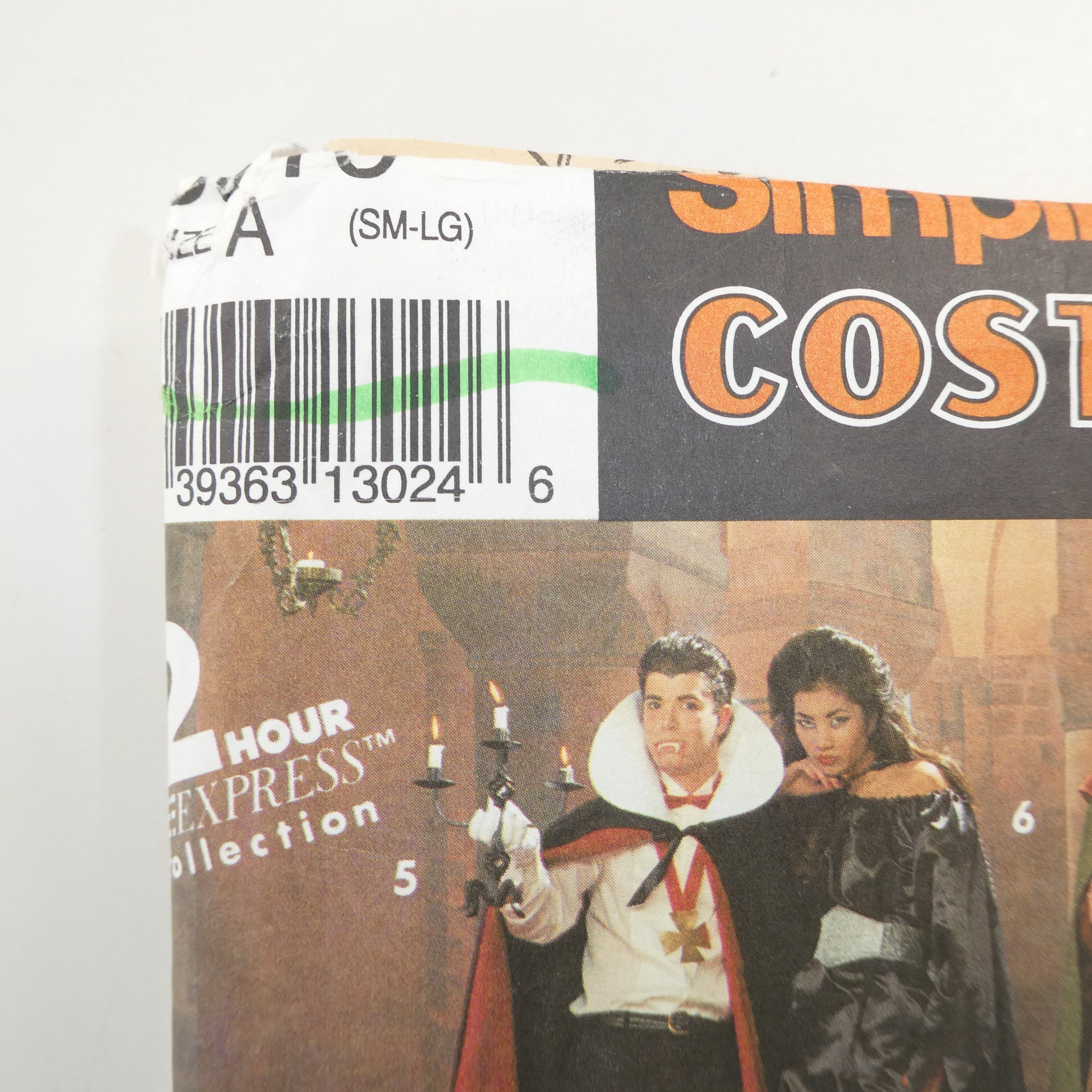 Vintage Simplicity 8010 Costume Sewing Pattern UNCUT Vampire, Devil ...