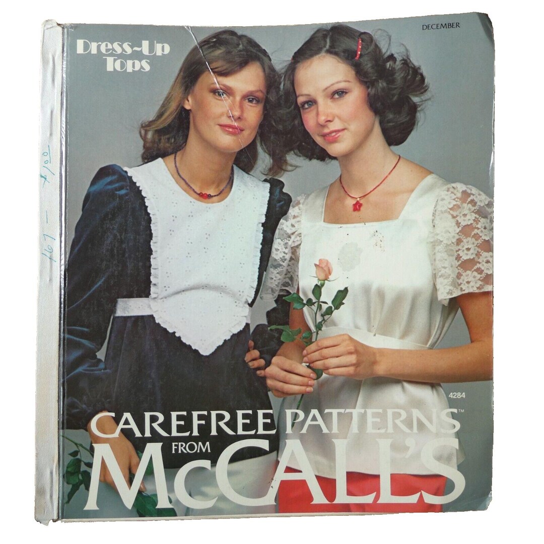Mccalls Carefree Pattern Catalog Large Store Counter Pattern Book ...