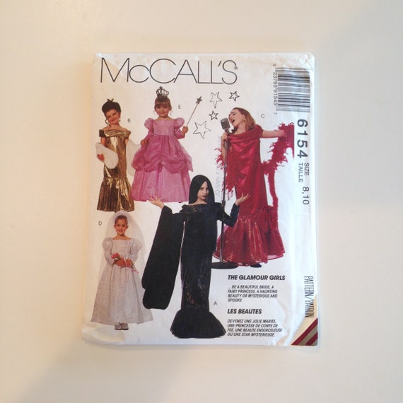 Vintage Mccall's 6154 Sewing Pattern UNCUT Child's Etsy
