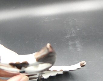 ドロシー クラフ 猫の置物 Upsala Ekeby サイン入り 手描き