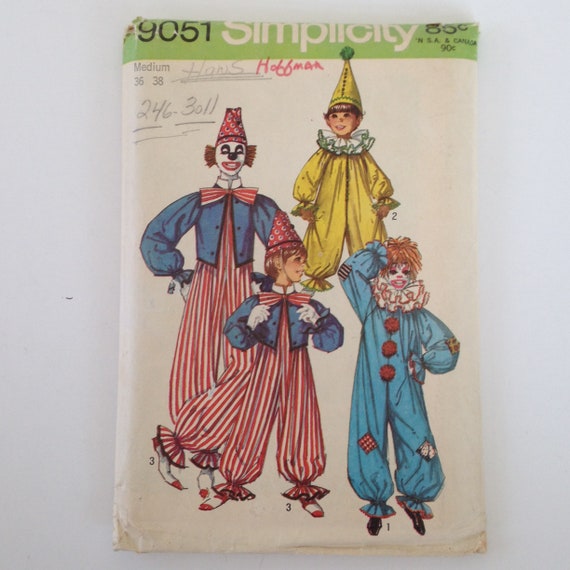 Free Printable Clown Costume Pattern Printable Word, 44% OFF