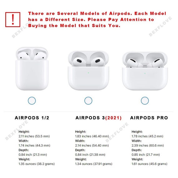 Hip Hop Bulldog Airpods Case and Keychain Airpods 3 Case 