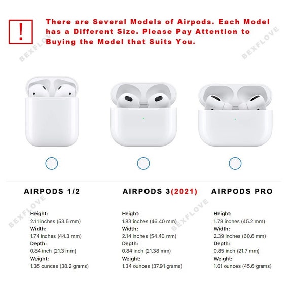 Funda y llavero Hip hop bulldog AirPods, funda AirPods 3, linda