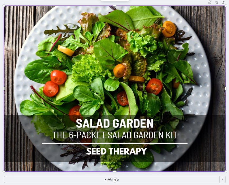 Seed Therapy Salad Seed Collection - Thumbnail 4