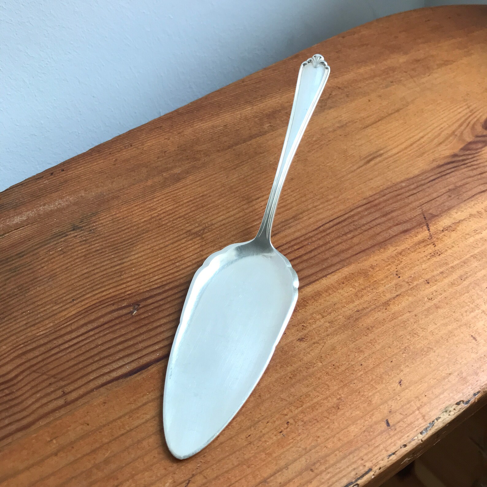 Silver Plated Antique Cake Server Etsy