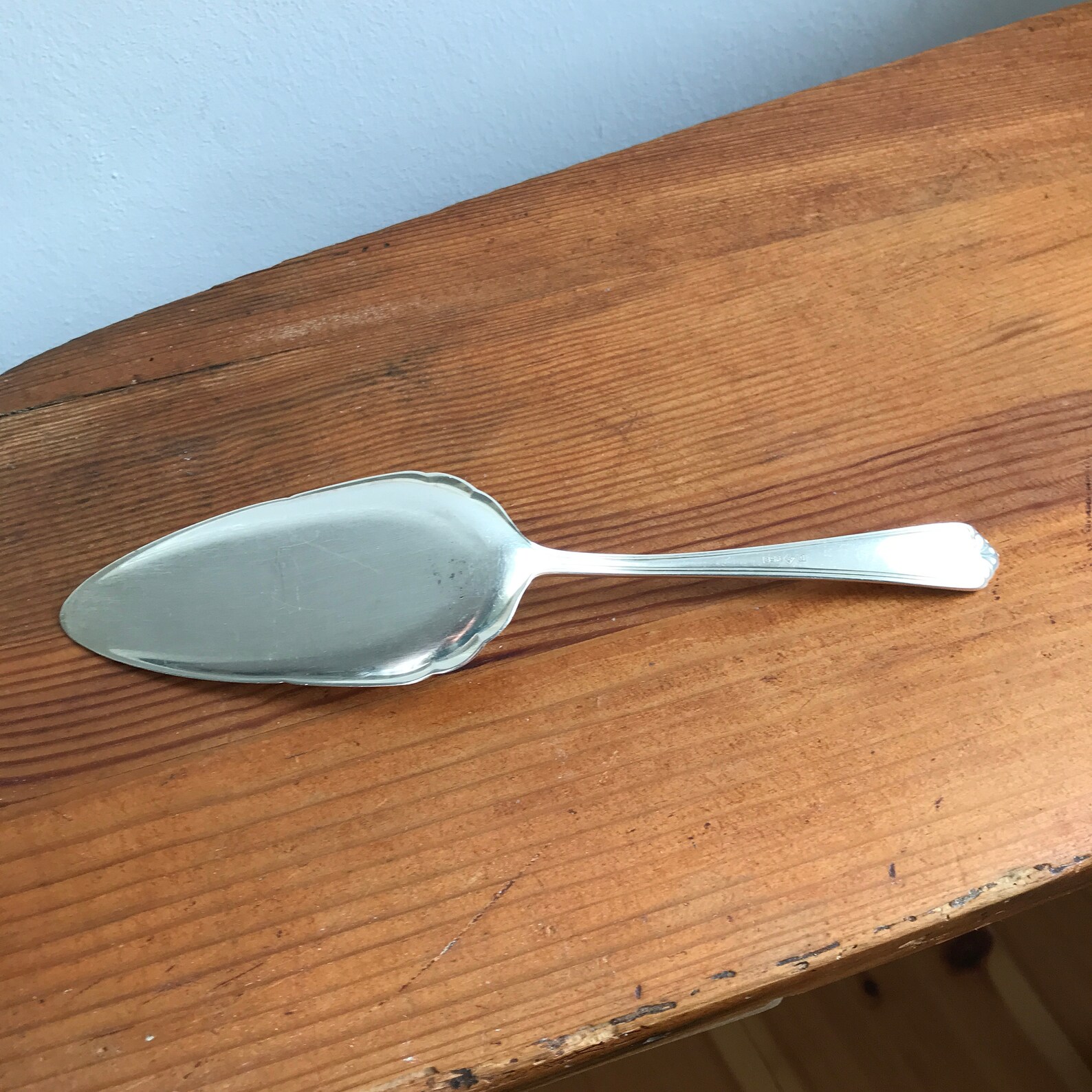 Silver Plated Antique Cake Server Etsy