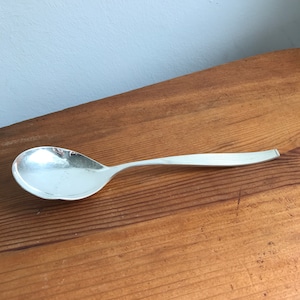 silver-plated　sauce spoon