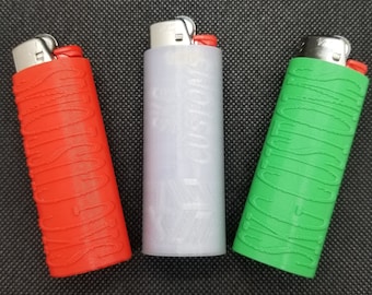 Funda para encendedor personalizada impresa en 3D / Compatible solo con encendedores BiC estándar / Encendedor BiC NO incluido