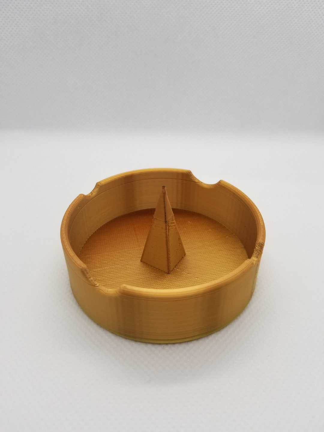 3D Printed Ashtray W/ Attached Poker and 4 Convenient Cutouts Etsy