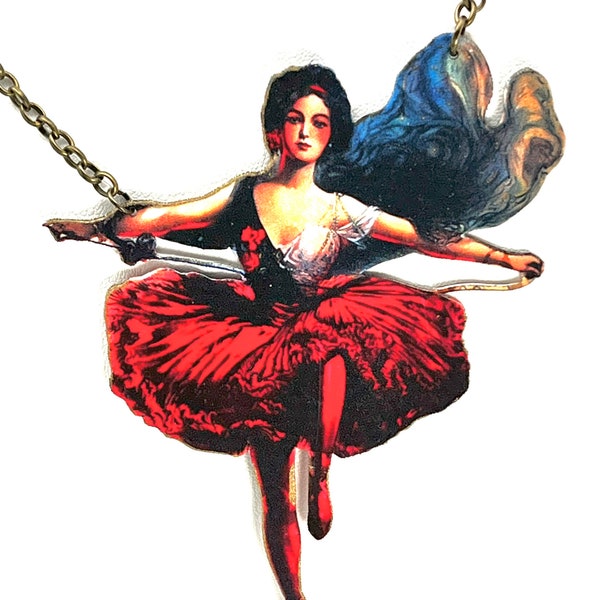 Circus Acrobat Necklace