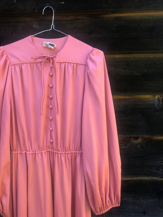 Vintage dusty pink dress
