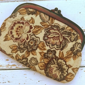 vintage brocade purse/clutch