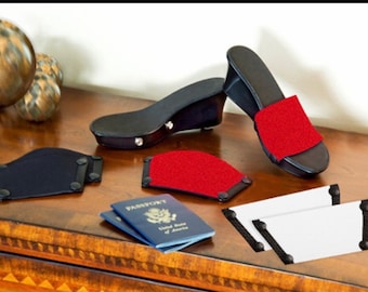 Shark Tank Special 3 in 1 interchangeable travel shoe!