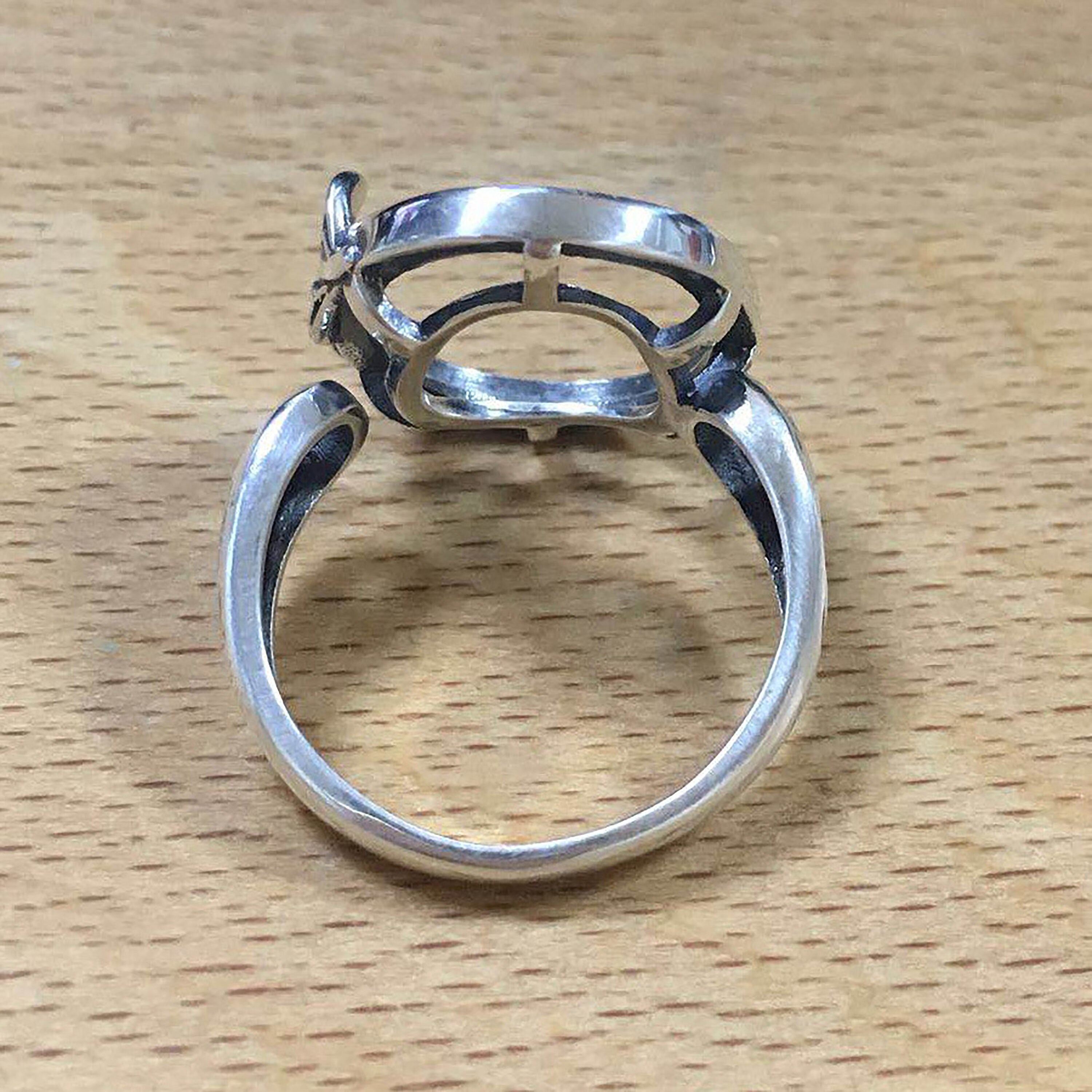 Sturdy Ring Blank Raw Stone Setting Wholesale Ring Design Etsy